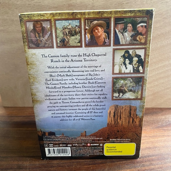 The High Chaparral: The Complete Collection DVD Set Season 1-4 Western TV Series - Picture 3 of 5